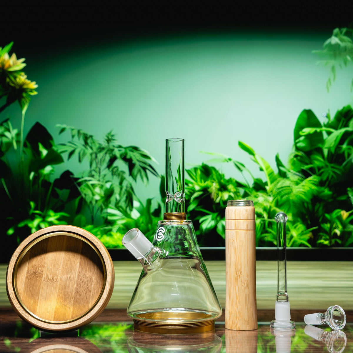 Connect Natural Bamboo Beaker The Connect Brand